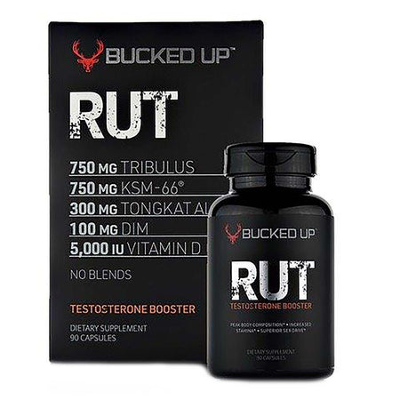 BUCKED UP RUT TESTOSTERONE BOOSTER DIETARY SUPPLEMENT 90 CAPSULES
