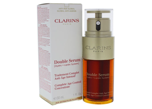 CLARINS DOUBLE SERUM COMPLETE AGE CONTROL CONCENTRATE 30ml 1 Oz.-2
