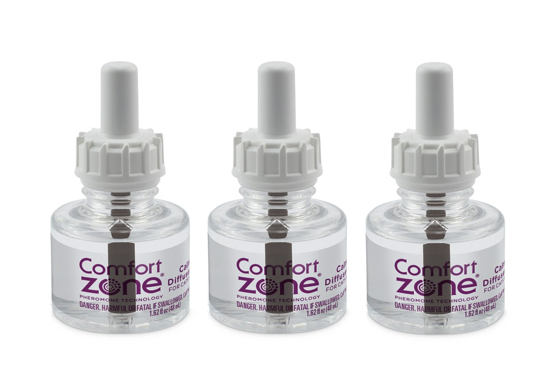 COMFORT ZONE CALMING DIFFUSER REFILLS FOR CATS AND KITTENS 3-PACK-5