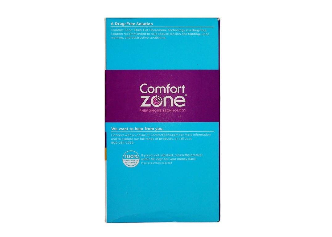 COMFORT ZONE MULTI-CAT DIFFUSER REFILLS FOR CATS AND KITTENS 3-PACK-5