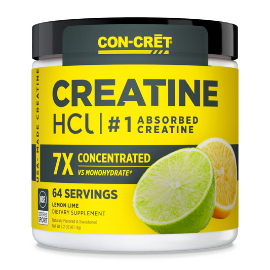 CON-CRET PATENTED CREATINE HCL LEMON-LIME 64 SERVINGS 2.2 Oz POWDER-4