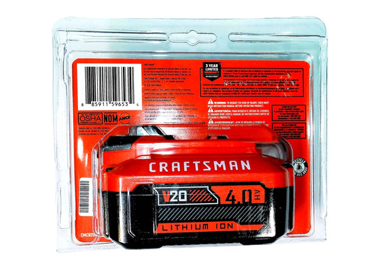 Craftsman V20 4.0Ah Lithium ION Battery - CMCB204-OPE-2