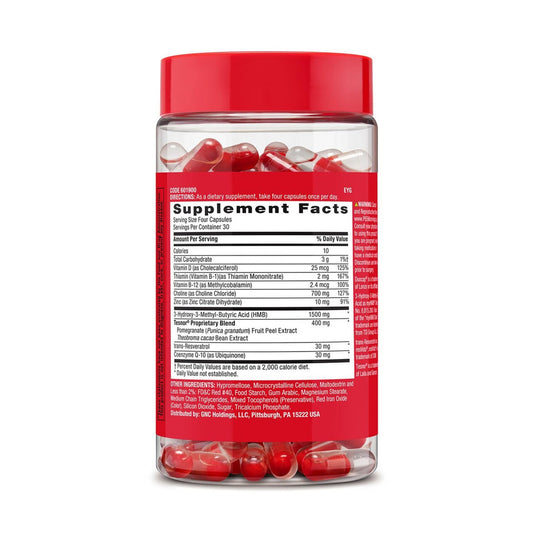 GNC Mega Men Ultra Testosterone Booster 120 Capsules Support-2