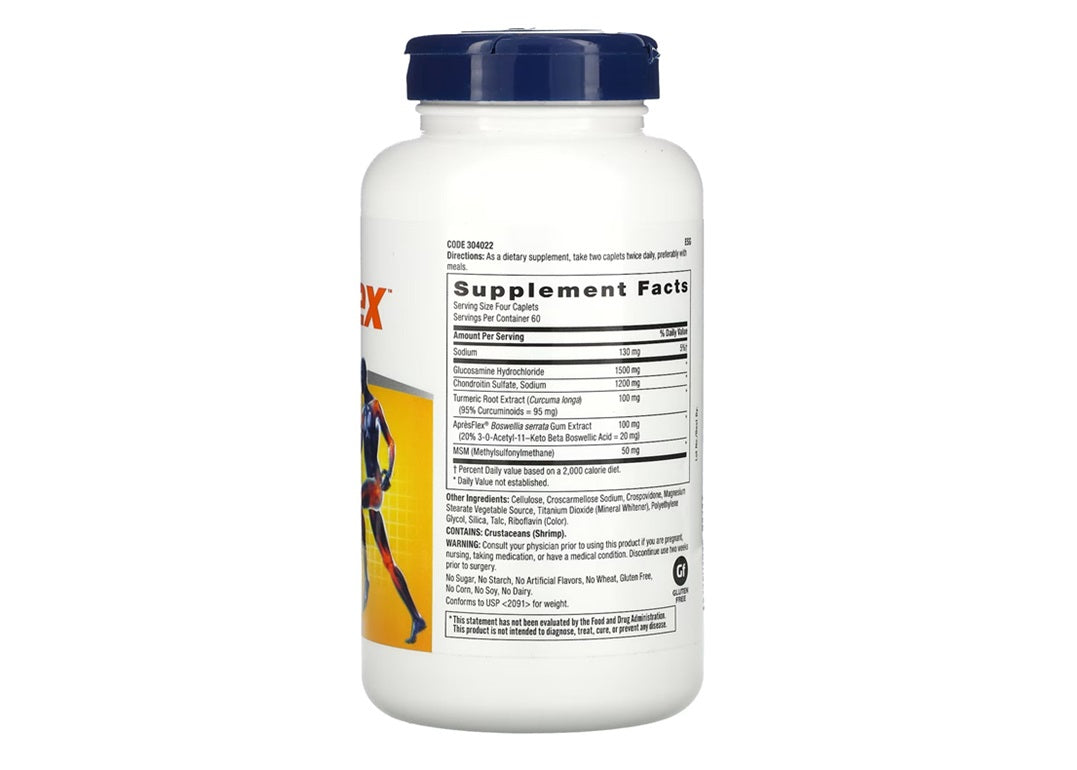 GNC TRIFLEX FAST-ACTING SUPPORT JOINT HEALTH 240 CAPLETS-4