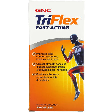 GNC TRIFLEX FAST-ACTING SUPPORT JOINT HEALTH 240 CAPLETS