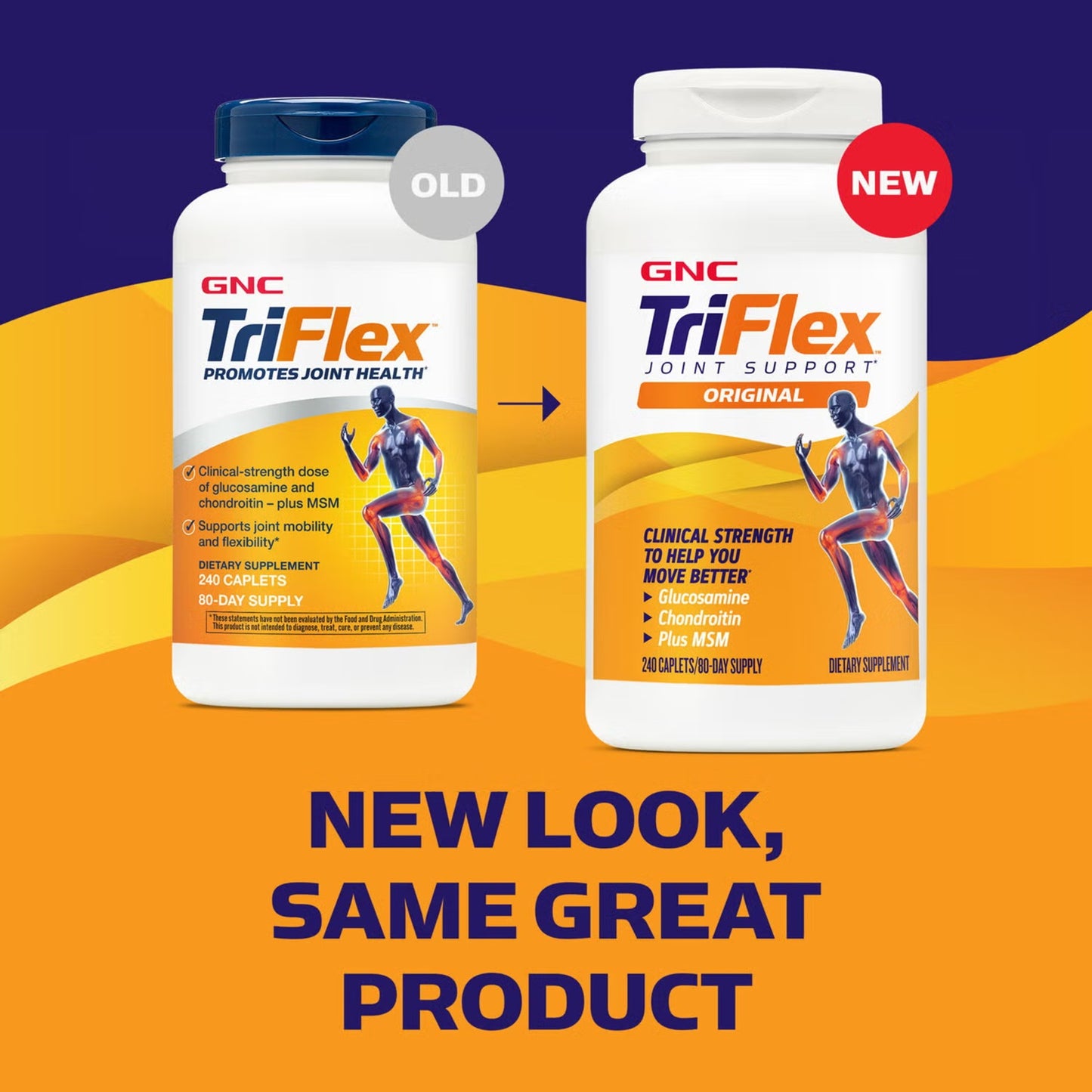 GNC TriFlex Support Joint Health 240 Caplets.3