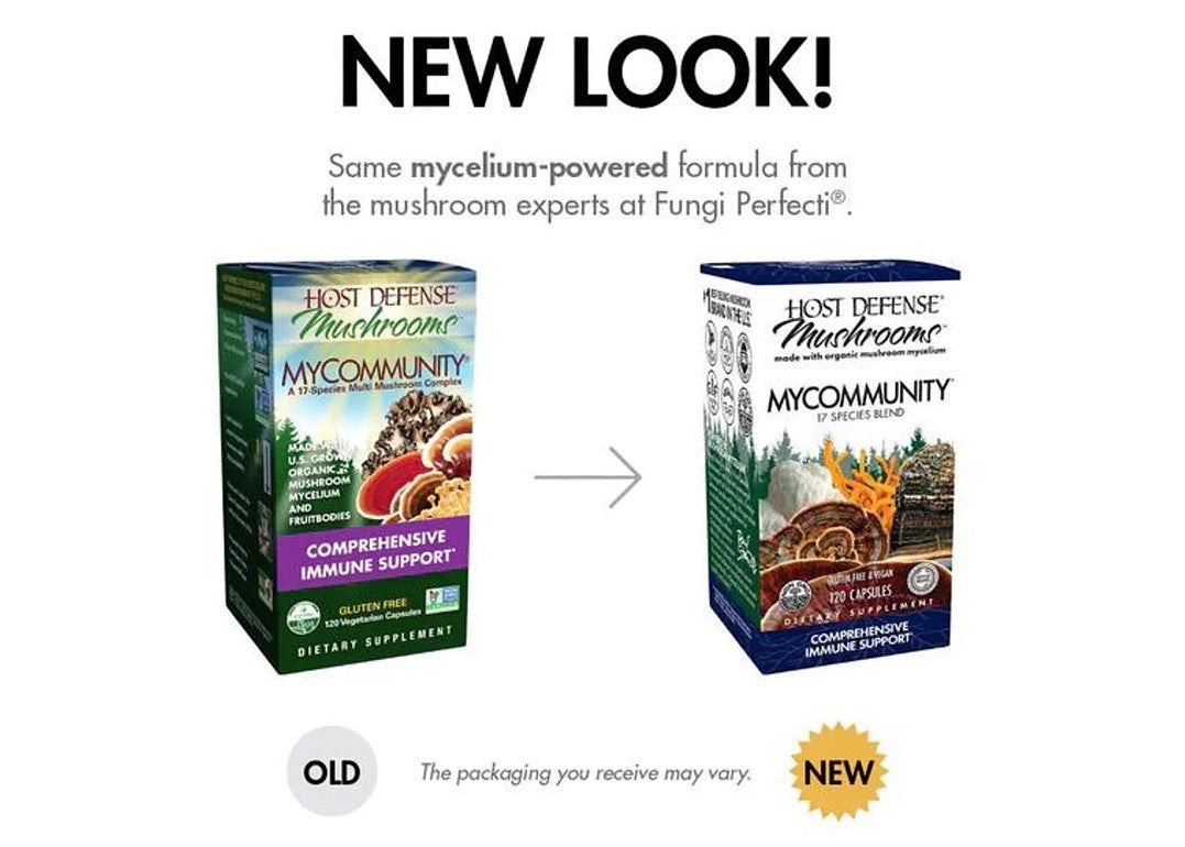 HOST DEFENSE MUSHROOMS COMPREHENSIVE IMMUNE SUPPORT 120 VEGETARIAN CAPSULES-5