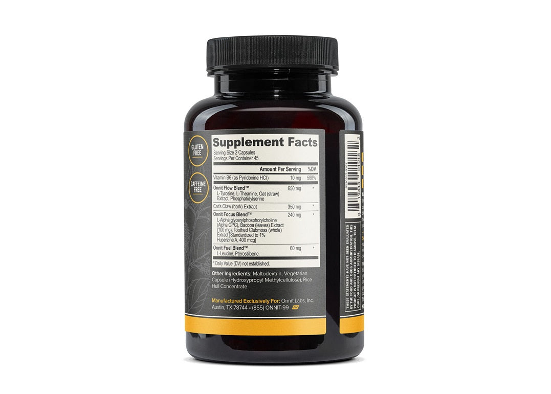 Onnit Alpha Brain Helps Support Memory And Focus 90 Capsules-3