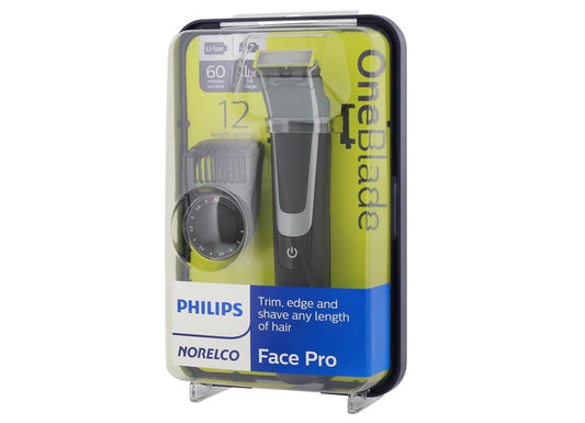 PHILIPS NORELCO ONEBLADE FACE PRO QP6510/70 WATERPROOF RECHARGEABLE SHAVER-2