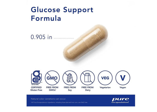 PURE ENCAPSULATIONS GLUCOSE METABOLISM SUPPORT FORMULA 60 CAPSULES-2