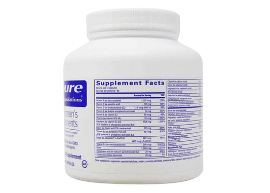 PURE ENCAPSULATIONS WOMENS NUTRIENTS MULTIVITAMIN MINERAL COMPLEX 180 CAPSULES-2