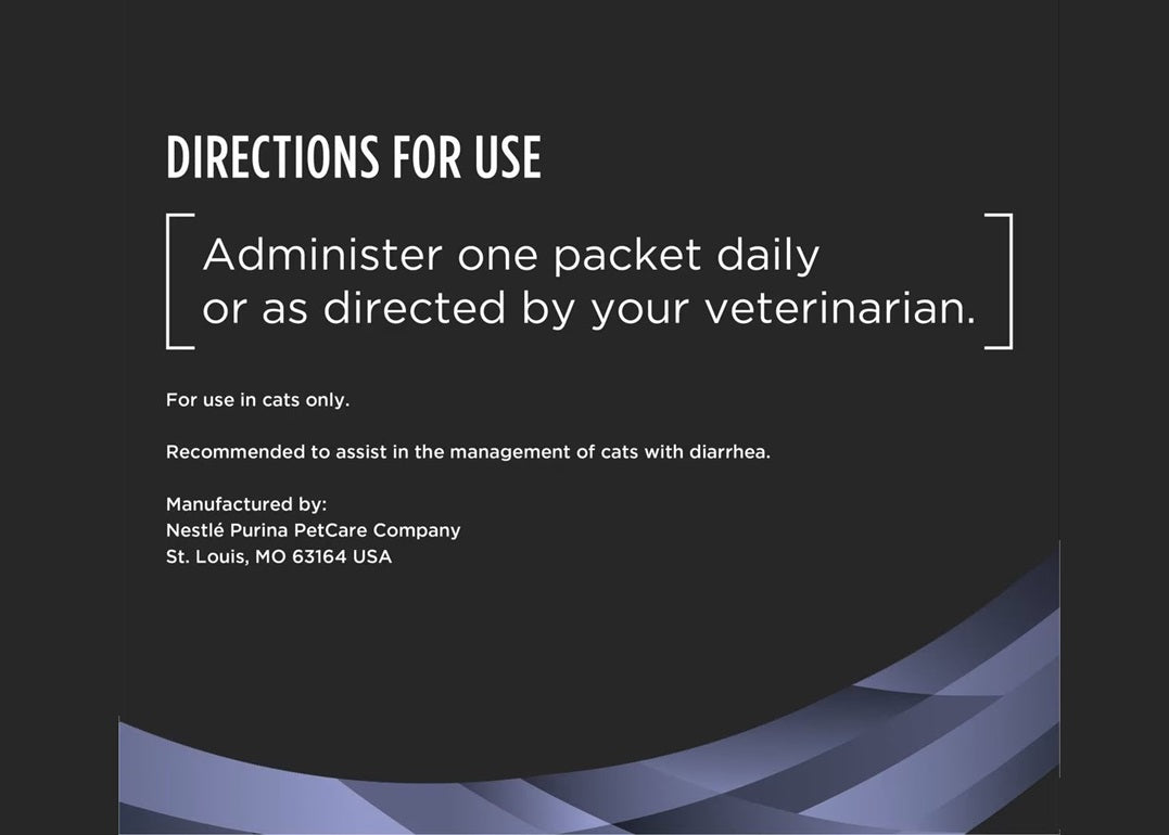 PURINA FORTIFLORA PRO PLAN VETERINARY CAT FELINE PROBIOTIC SUPPLEMENTS 30 SACHETS-6