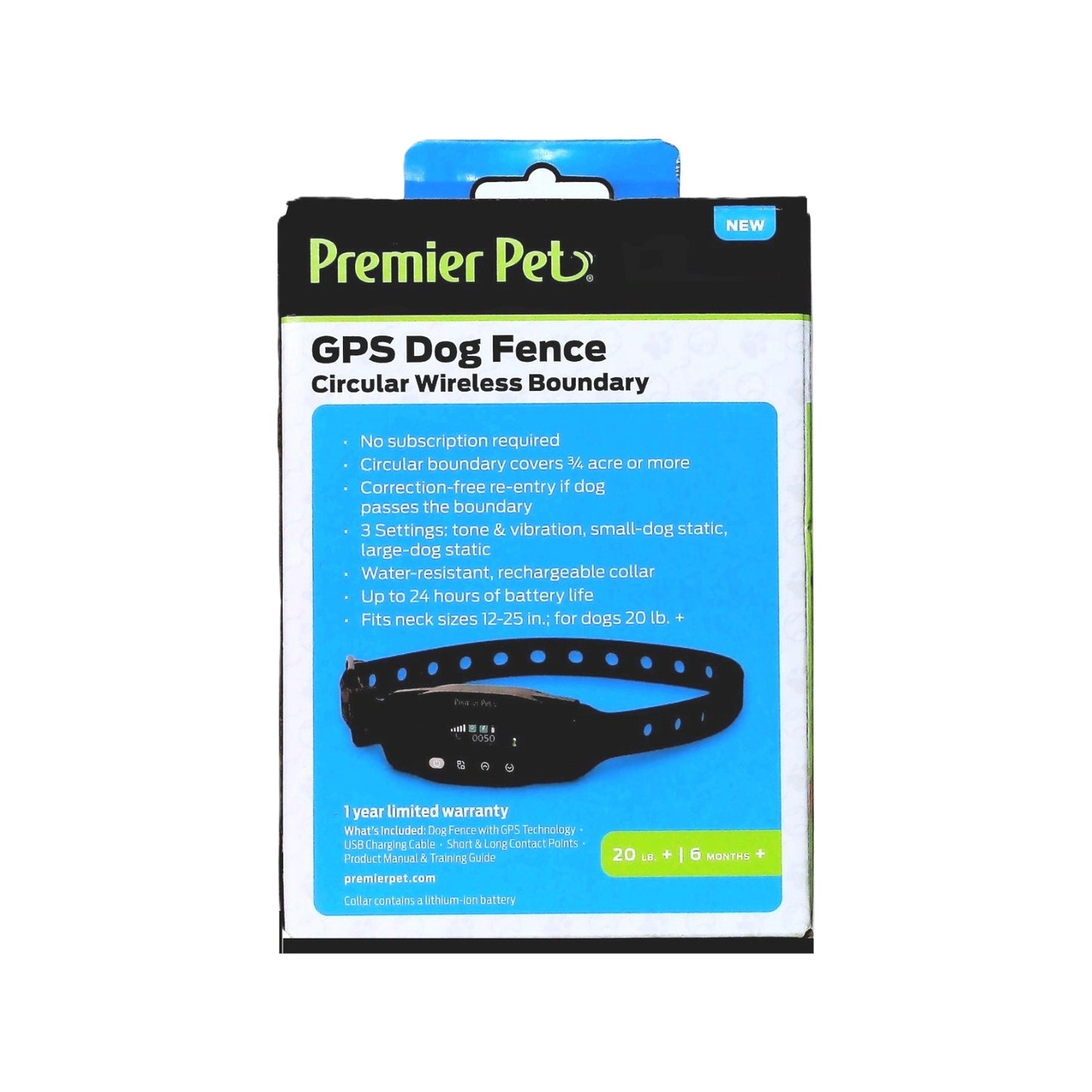 Premier Pet GPS Dog Fence Collar Circular Wireless Boundary.2