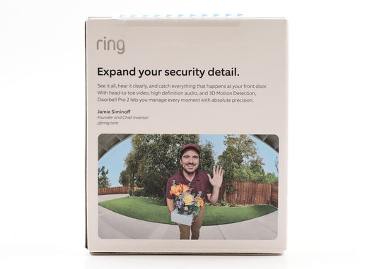 RING DOORBELL PRO 2 WITH 3D MOTION DETECTION VIDEO DOORBELL-2