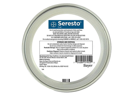 SERESTO BAYER CAT & KITTENS FLEA & TICK COLLAR 8 MONTH PROTECTION-2
