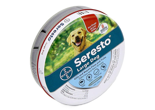 SERESTO BAYER LARGE DOG ABOVE 18LB FLEA & TICK COLLAR 8 MONTH PROTECTION-2