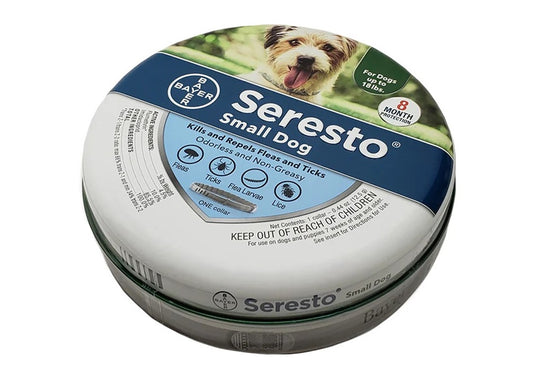 SERESTO BAYER SMALL DOG UP 18LB FLEA & TICK COLLAR 8 MONTH PROTECTION-2