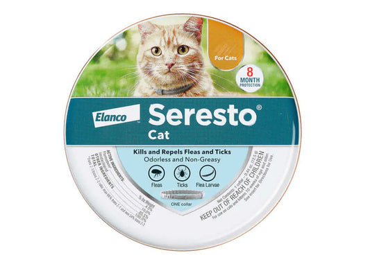 SERESTO ELANCO CAT KITTENS FLEA & TICK COLLAR 8 MONTH PROTECTION