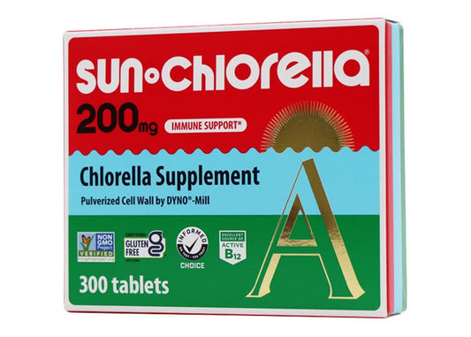 SUN CHLORELLA A 200Mg 300 TABLETS-2