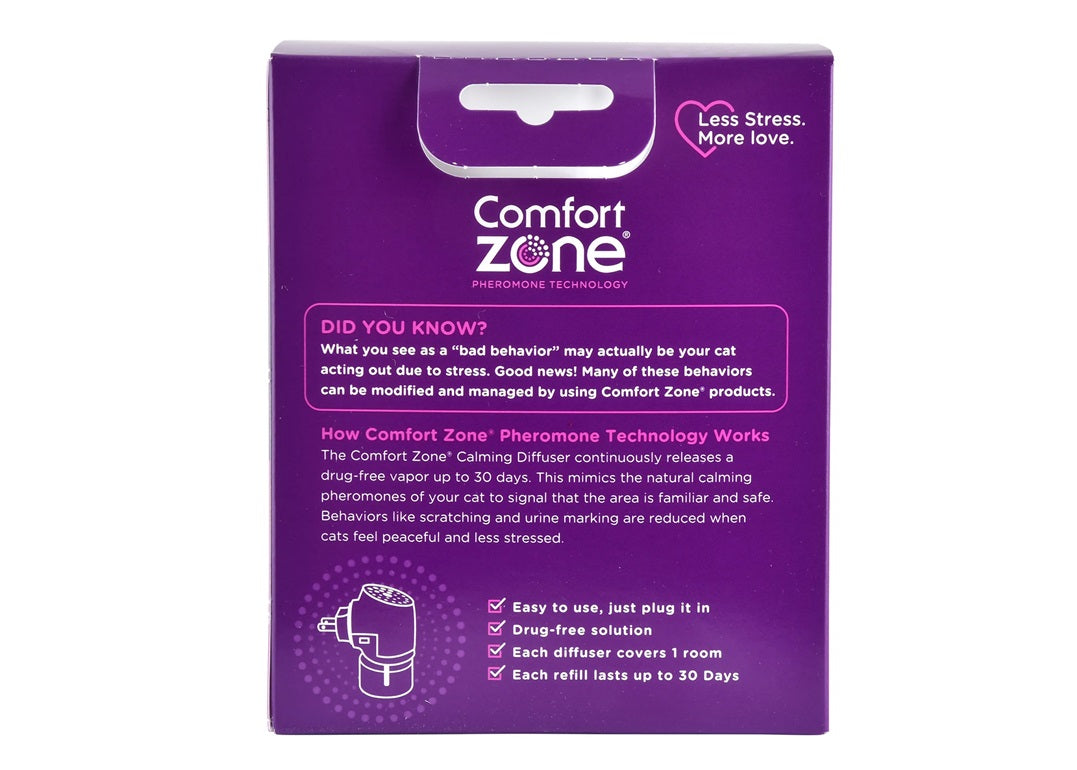 Comfort Zone Calming Diffuser Kit for Cats and Kittens – ShopLineUSA