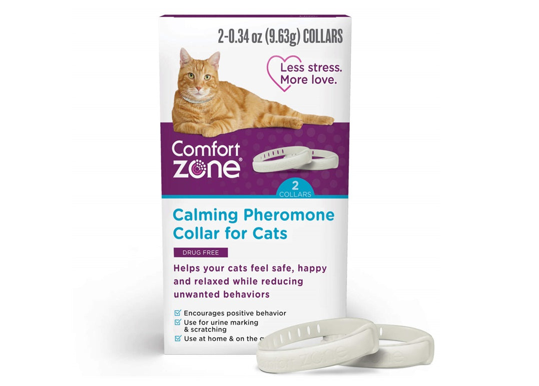 Comfort Zone Calming Pheromone Collar for Cats 2-Pack – ShopLineUSA