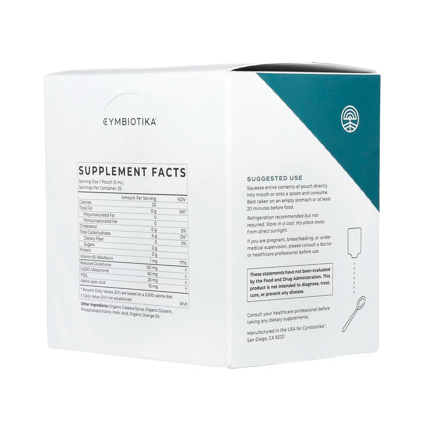 Cymbiotika Liposomal Glutathione Citrus Berry – 25 Pouches-6