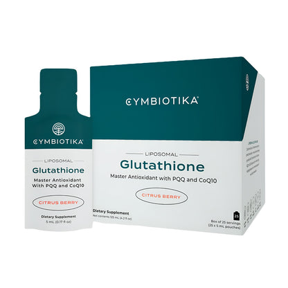 Cymbiotika Liposomal Glutathione Citrus Berry – 25 Pouches