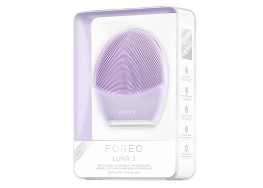 FOREO LUNA 3 SMART FACIAL CLEANSING & FIRMING DEVICE FOR SENSITIVE SKIN-2