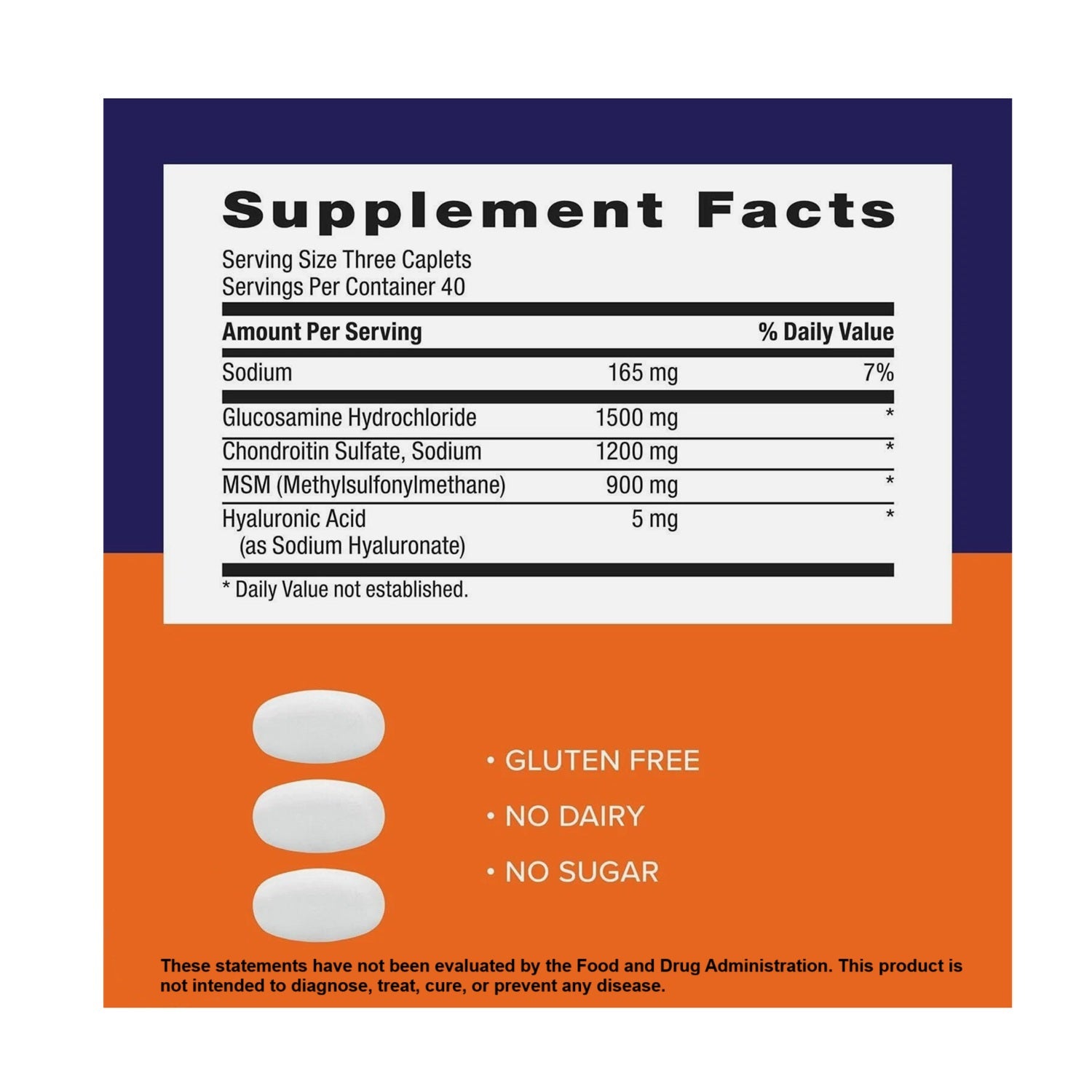 GNC TriFlex Support Joint Health 240 Caplets.2