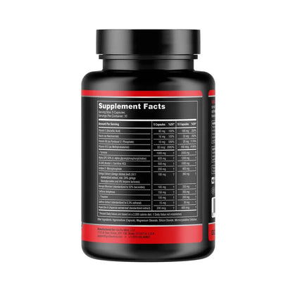 Gorilla Mind Nootropic 150 Capsules Focus Energy Brain Support-2