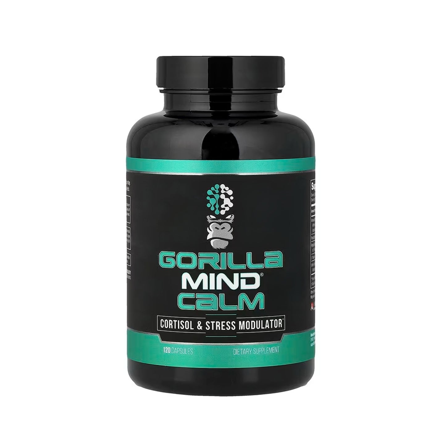 Gorilla Mind Calm Cortisol & Stress Modulator 120 Capsules