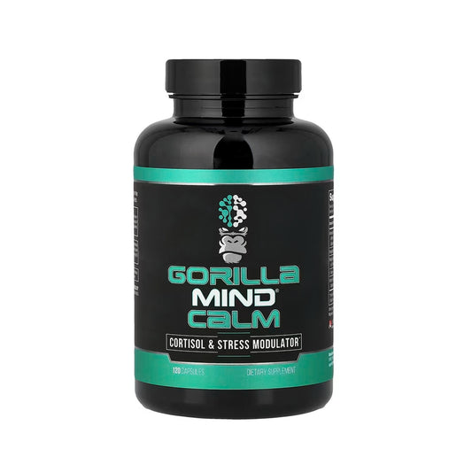 Gorilla Mind Calm Cortisol & Stress Modulator 120 Capsules