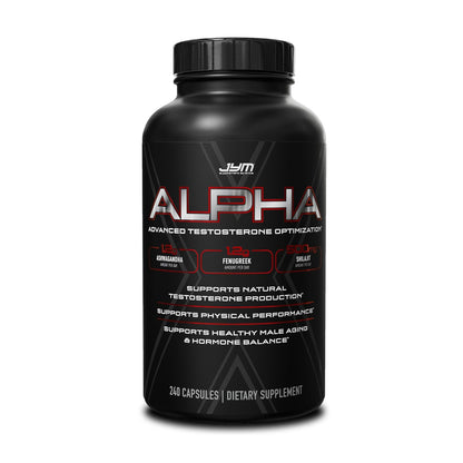 JYM Supplement Science Alpha X Advanced Testosterone Optimization – 240 Capsules