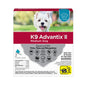 K9 Advantix II Medium Dog 11–20 lbs – Flea & Tick Treatment 2 Doses