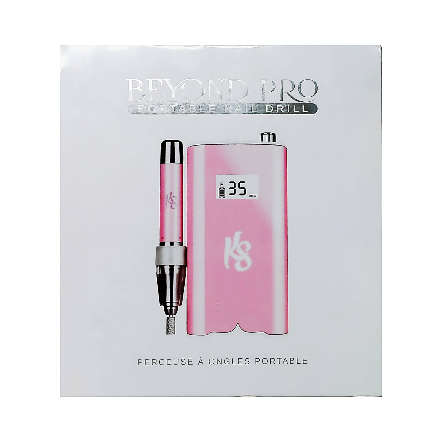 Kiara Sky Beyond Pro Portable Professional Nail Drill Pink