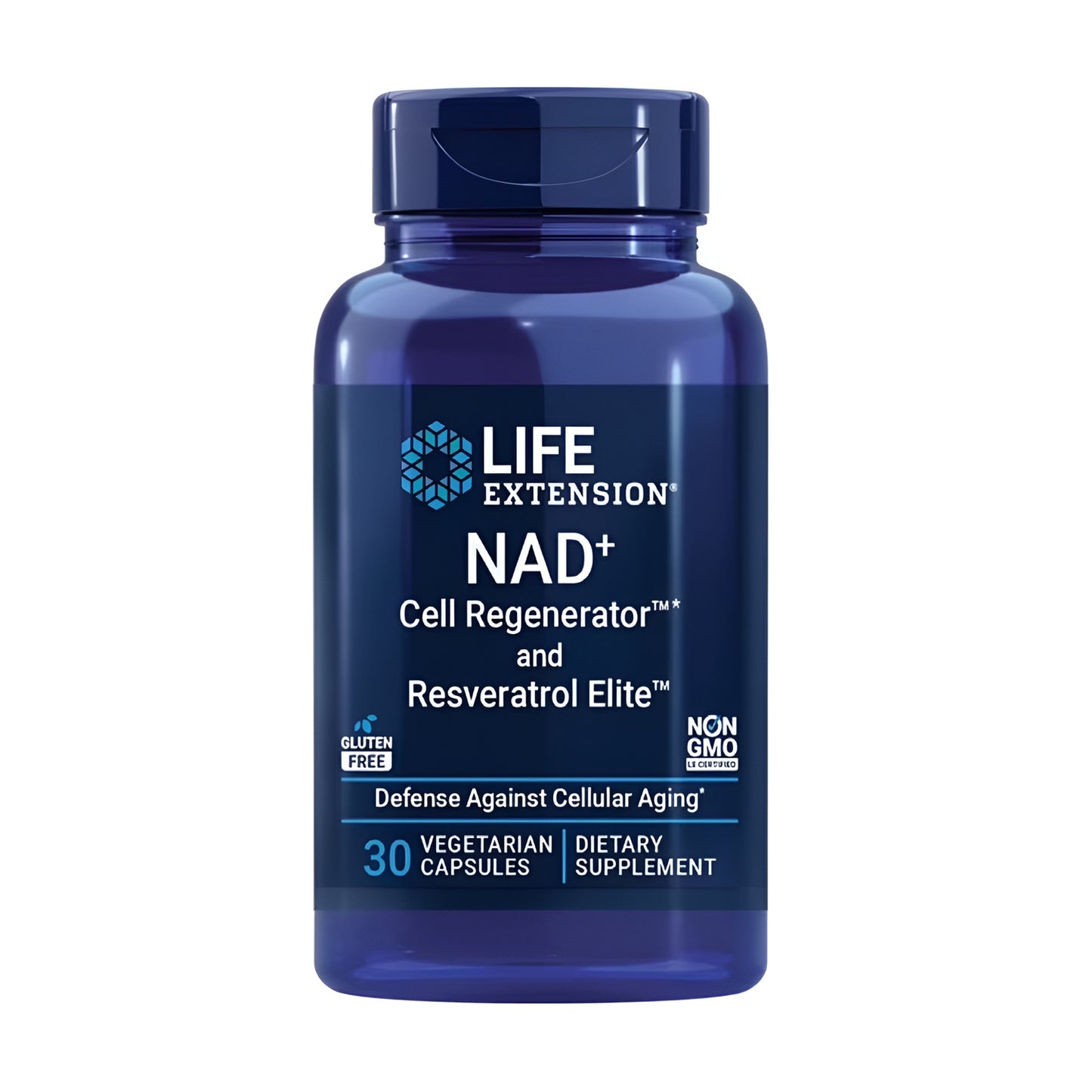 Life Extension NAD+ Cell Regenerator Resveratrol Elite 30 Vegetarian Capsules