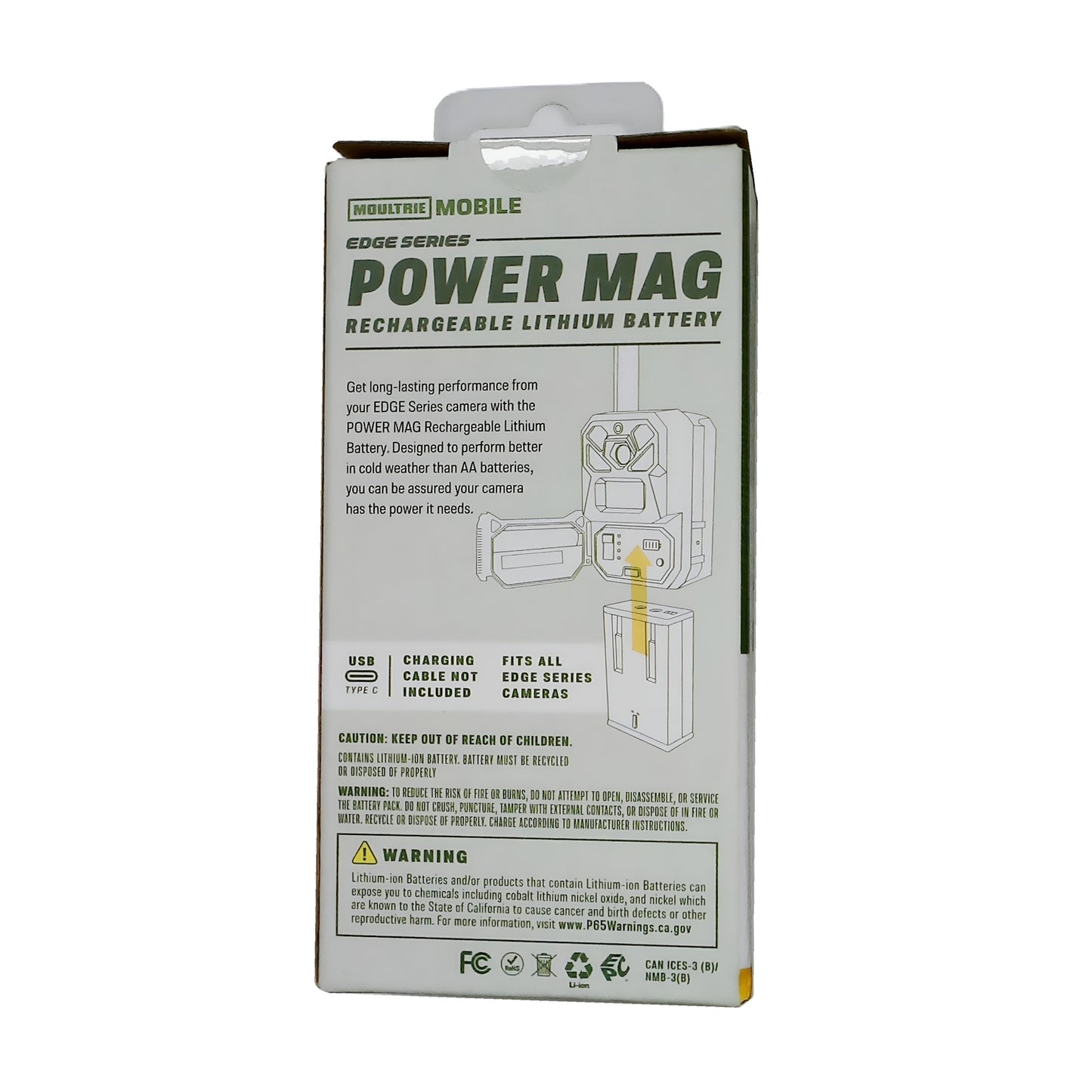 Moultrie Edge Series Power Mag Rechargeable Lithium Battery MMA-14128-2