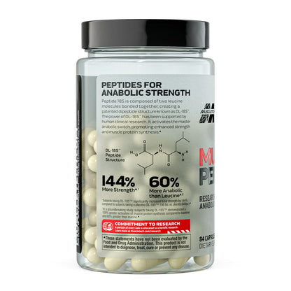 Muscletech Muscle Peptide 185 - 84 Capsules-3