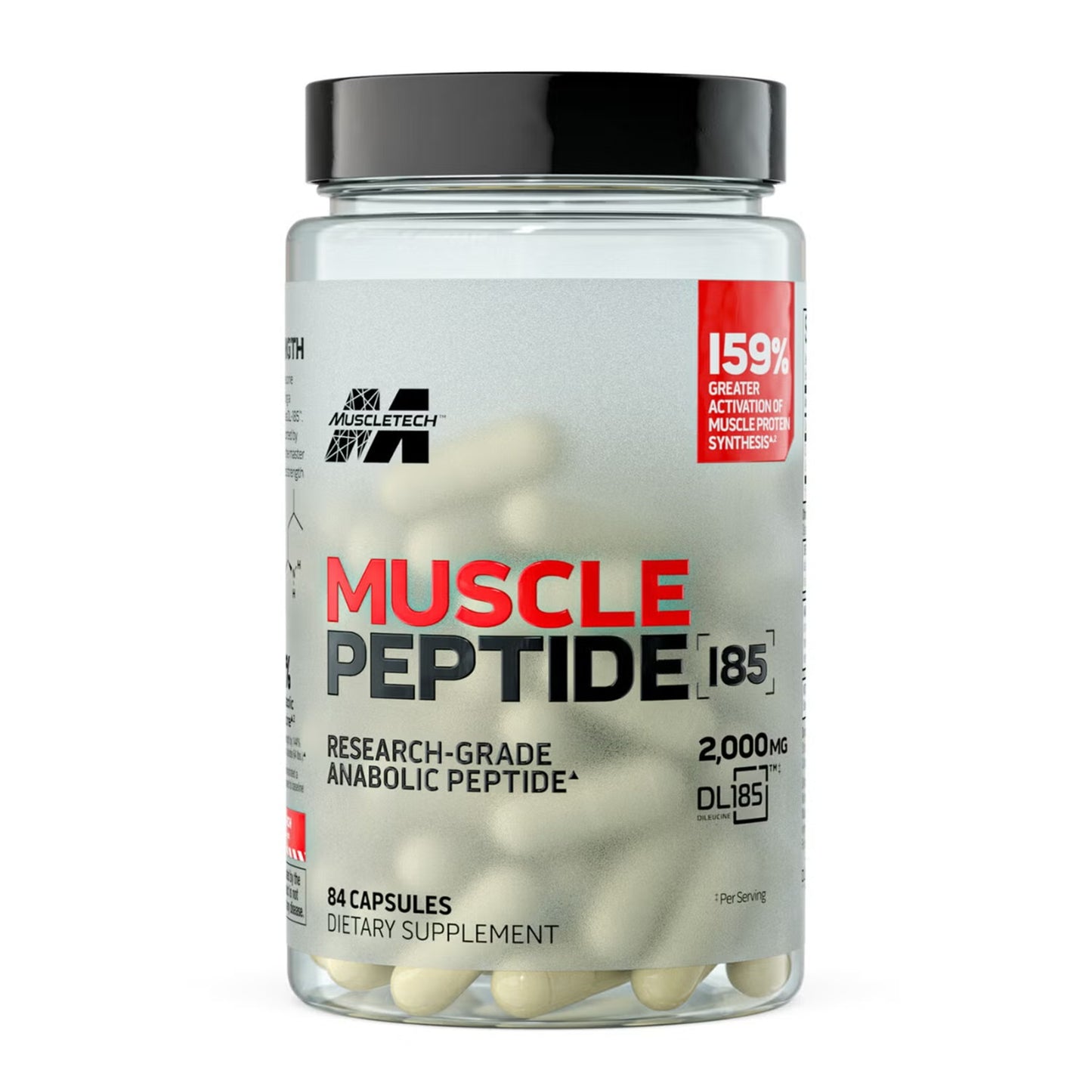 Muscletech Muscle Peptide 185 - 84 Capsules