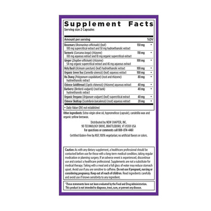 New Chapter Zyflamend Herbal 180 Vegetarian Capsules-5