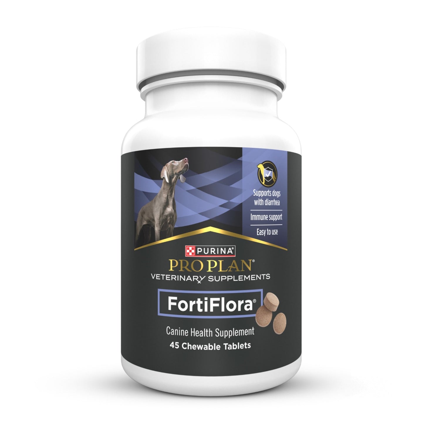 Purina PRO PLAN Veterinary Supplements FortiFlora 45 Chewable Tablets