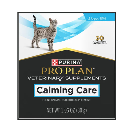 Purina Pro Plan Calming Care Cat Probiotic Anxiety 30 Sachets
