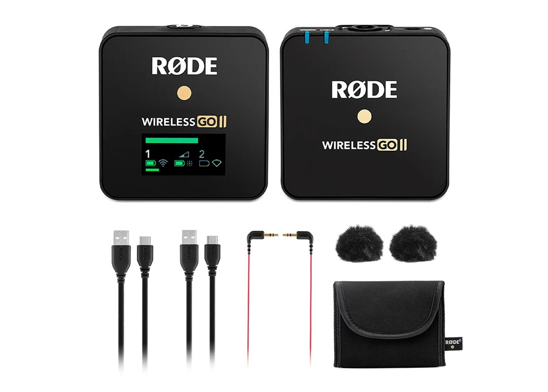 Rode Wireless GO II Compact Wireless Single Microphone System – ShopLineUSA