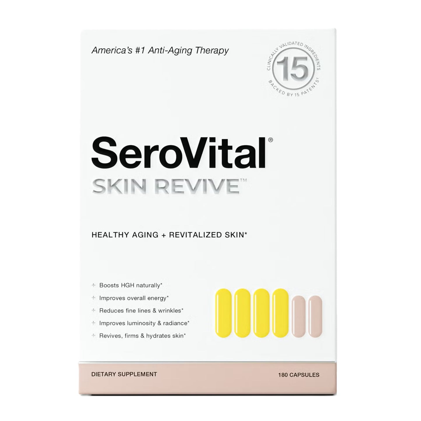 SerroVital Skin Revive 180 Capsules