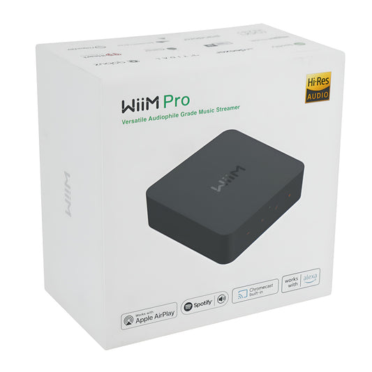 Wiim Pro AirPlay 2 Wifi Wireless Music Player Audio Streaming Multiroom Stereo Receiver