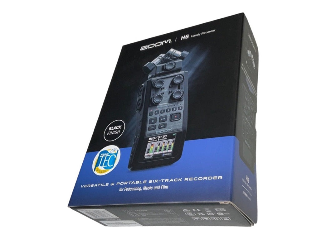 ZOOM H6 VERSATILE & PORTABLE SIX-TRACK HANDY DIGITAL RECORDER-3