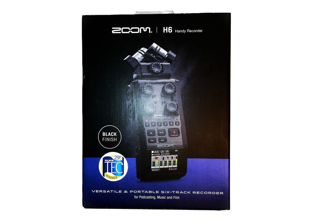 ZOOM H6 VERSATILE & PORTABLE SIX-TRACK HANDY DIGITAL RECORDER-4
