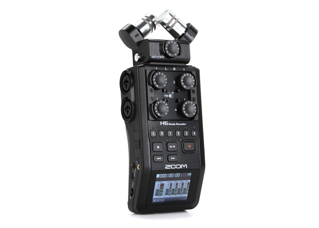 ZOOM H6 VERSATILE & PORTABLE SIX-TRACK HANDY DIGITAL RECORDER-7