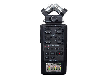 ZOOM H6 VERSATILE & PORTABLE SIX-TRACK HANDY DIGITAL RECORDER-8