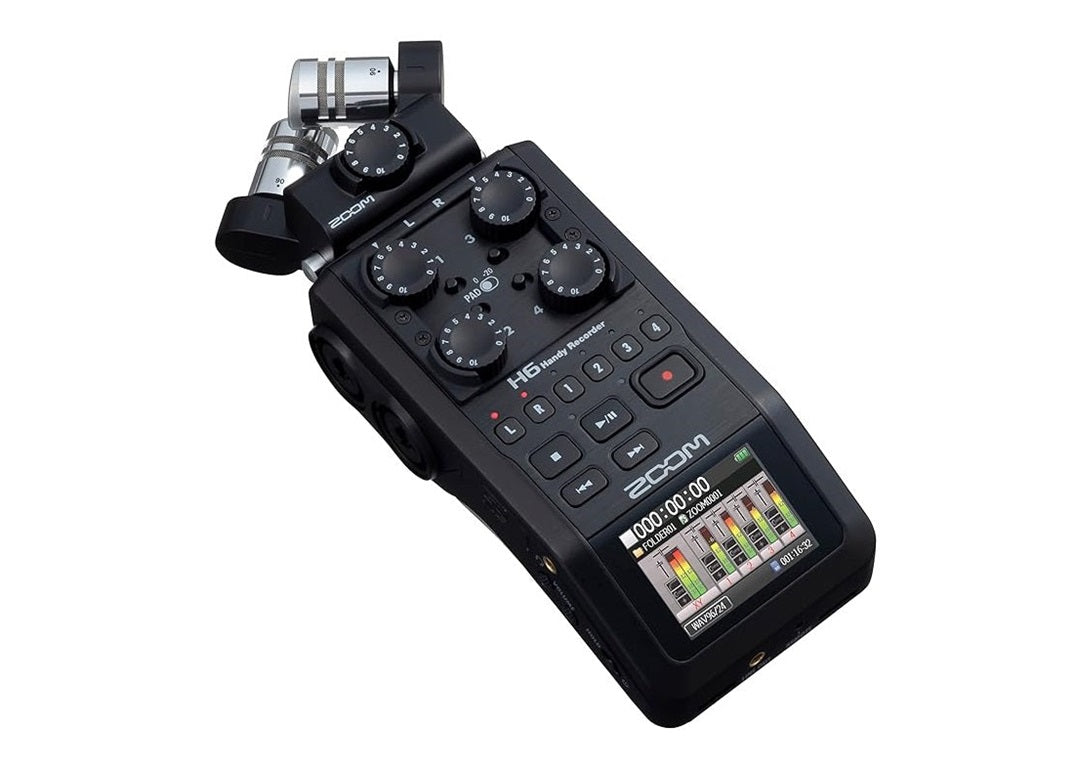 ZOOM H6 VERSATILE & PORTABLE SIX-TRACK HANDY DIGITAL RECORDER-9